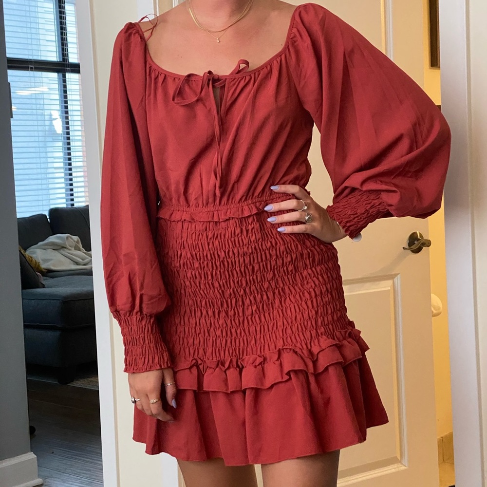 Red Dor la Dor dress